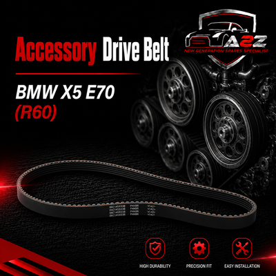 Accessory Drive Belt 11287540949 Compatible With BMW X5 E70