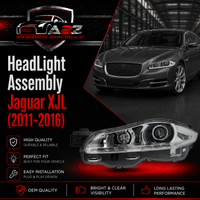 Complete Headlight Assy Left C2D3180 & Right C2D3172 Compatible With Jaguar XJL (2011-2016) Tag No.13