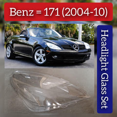 Front Headlight Glass Compatible with MERCEDES BENZ SLK-Class (R171) 2004-2010