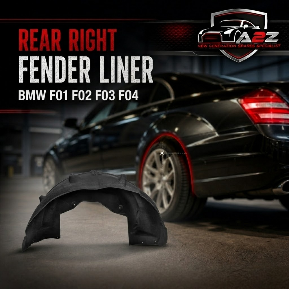 Rear Right Fender Liner 51717185270 Compatible With BMW 7 Series F01 F02 F03 F04 Tag-FE-68