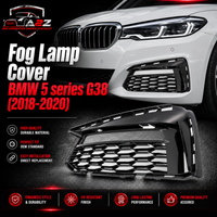Fog Lamp Cover Left 51118068339 & Right 51118068340 & Fog Lamp Chrome Left 51118064979 & Right 51118064980 Compatible With BMW 5 series G38 (2018-2020)