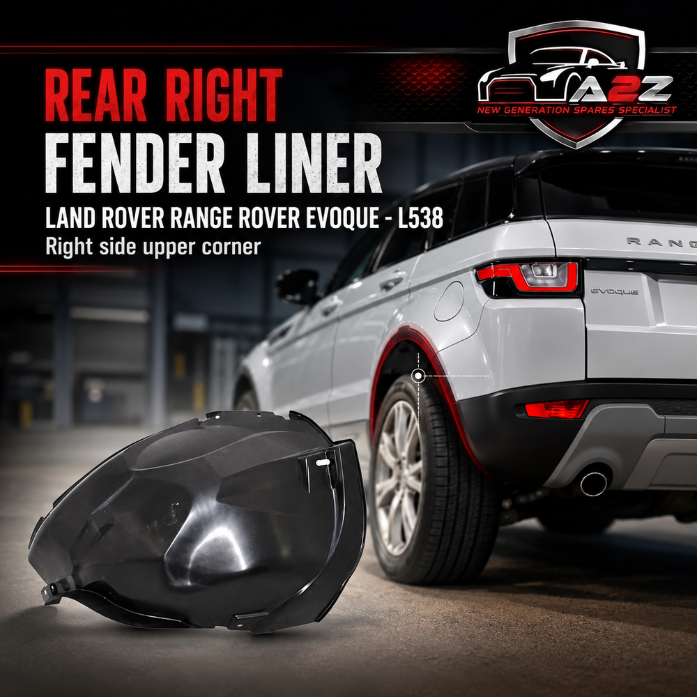 Rear Right Fender Liner LR027396 Compatible With Land Rover Range Rover Evoque - L538 Tag No.10