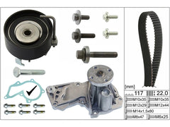 Water Pump 31493369 & 30711607 & 30750905 & 30750903 & 31330410 & 31368353 Compatible With VOLVO S60