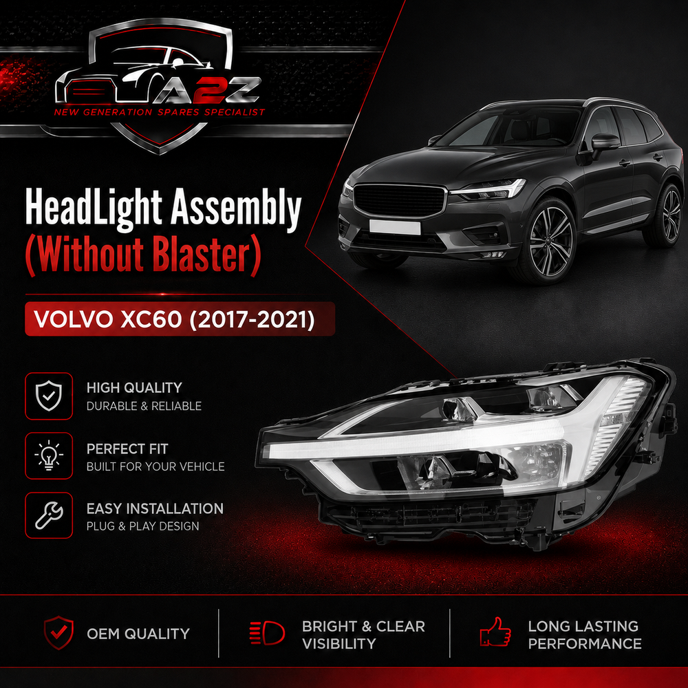 Headlight Headlamp Left 31656616 & Right 31656617 (Without Blaster) Compatible With VOLVO XC60 (2017-2021)
