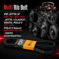 MULTI-RIB BELT 6PK1733 6Q0260849A Compatible With VW JETTA IV (162, 163, AV3, AV2) | JETTA / CLASICO | VENTO, POLO V (6R1, 6C1), POLO V Saloon (602, 604, 612, 614) | VENTO (CONTINENTAL)