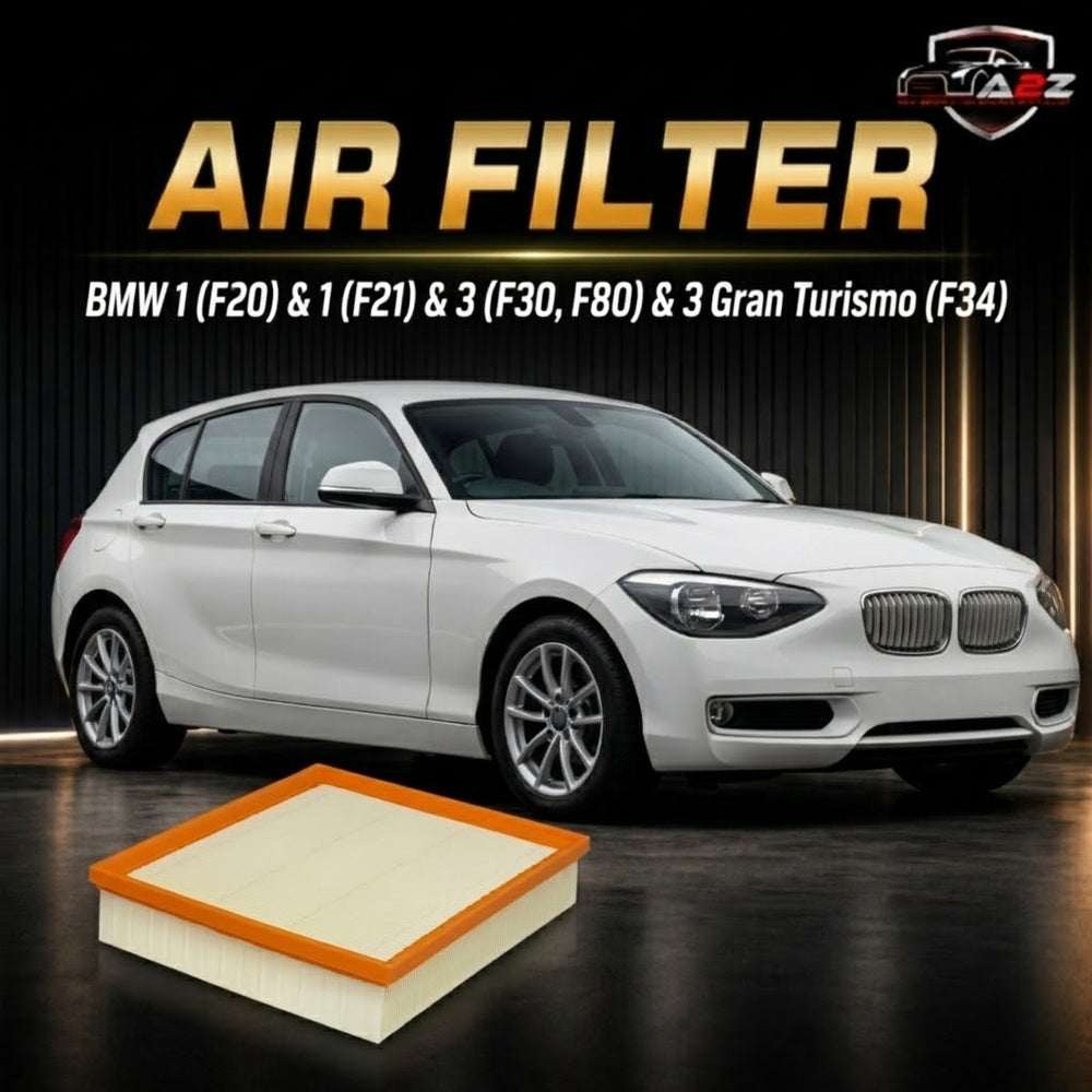 Air Filter 13718511668 & E1082L & LX2077/4 Compatible With BMW 1 (F20) & 1 (F21) & 3 (F30, F80) & 3 Gran Turismo (F34) Tag :38