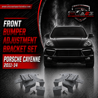 Front Bumper Adjustment Bracket Left 95850587900 Right 95850588000 Compatible With Porsche Cayenne 2011 Tag No.208
