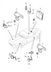 Height Level Sensor C2P15219 Compatible With JAGUAR F-PACE (X761) XF I (X250) XJ (X351)