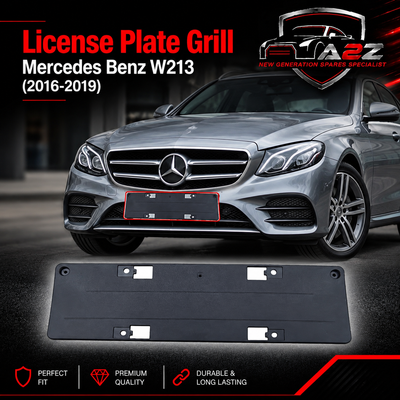 License Plate Grill 2138800200 A2138800200 Compatible With Mercedes Benz W213 (2016-19) Tag No.372