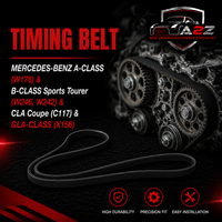 Timing Belt 5PK1745 A0009932096 Compatible With MERCEDES-BENZ A-CLASS (W176) & B-CLASS Sports Tourer (W246, W242) & CLA Coupe (C117) & GLA-CLASS (X156) Tag-BEL-15