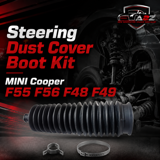 Steering Dust Cover Boot Kit 32106865380 32106893700 Compatible With MINI Cooper F55 F56 F48 F49