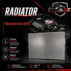 Coolant Radiator 0995001703 Compatible With Mercedes Benz W205