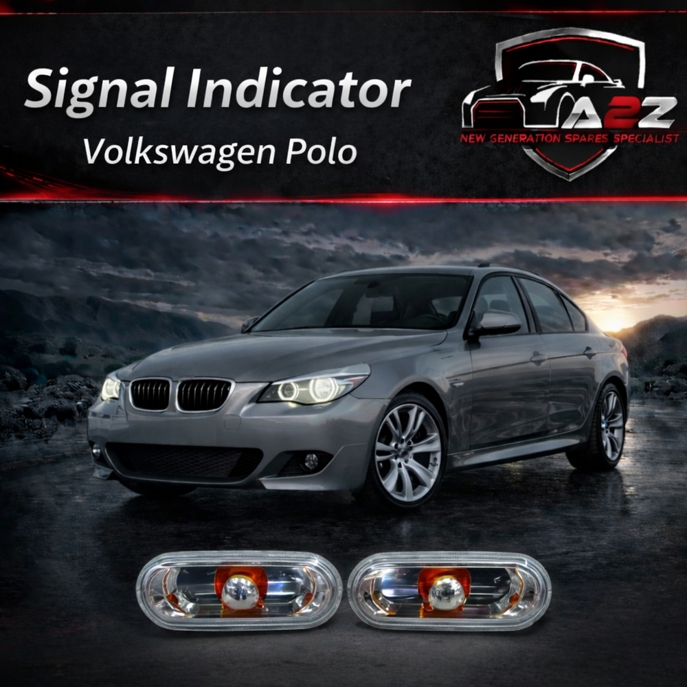 Signal Indicator Side Light Set Left 7E0949117 & Right 7E0949118 Compatible Withg Volkswagen Polo