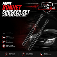 Front Bonnet Shocker Set 1718800129 Compatible With MERCEDES-BENZ SLK (R171)