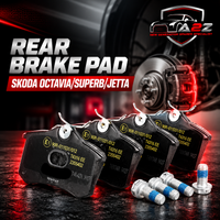 Rear Brake Pad 2355402 Compatible With SKODA Octaivia/Superb/Jetta