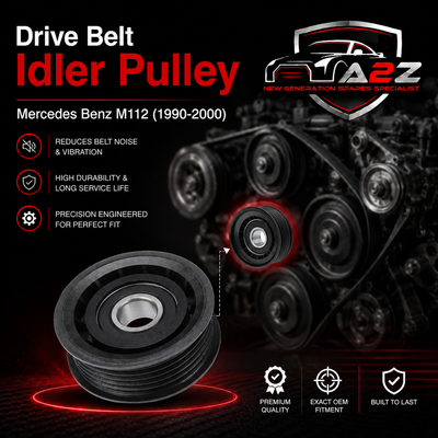Drive Belt Idler Pulley 0002020019 Compatible With Mercedes Benz M112