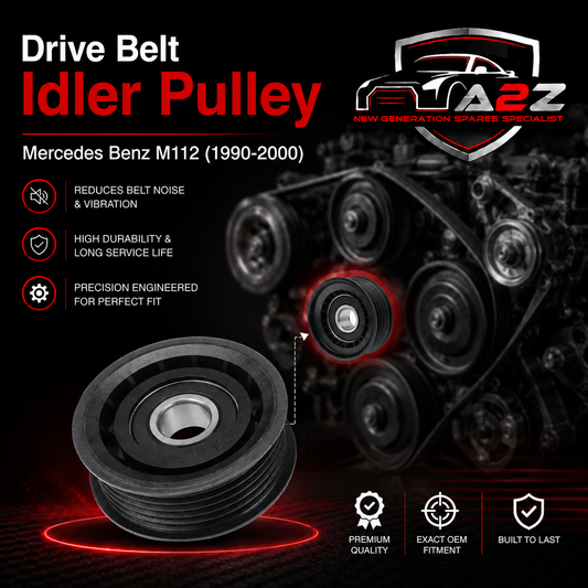 Drive Belt Idler Pulley 0002020019 Compatible With Mercedes Benz M112