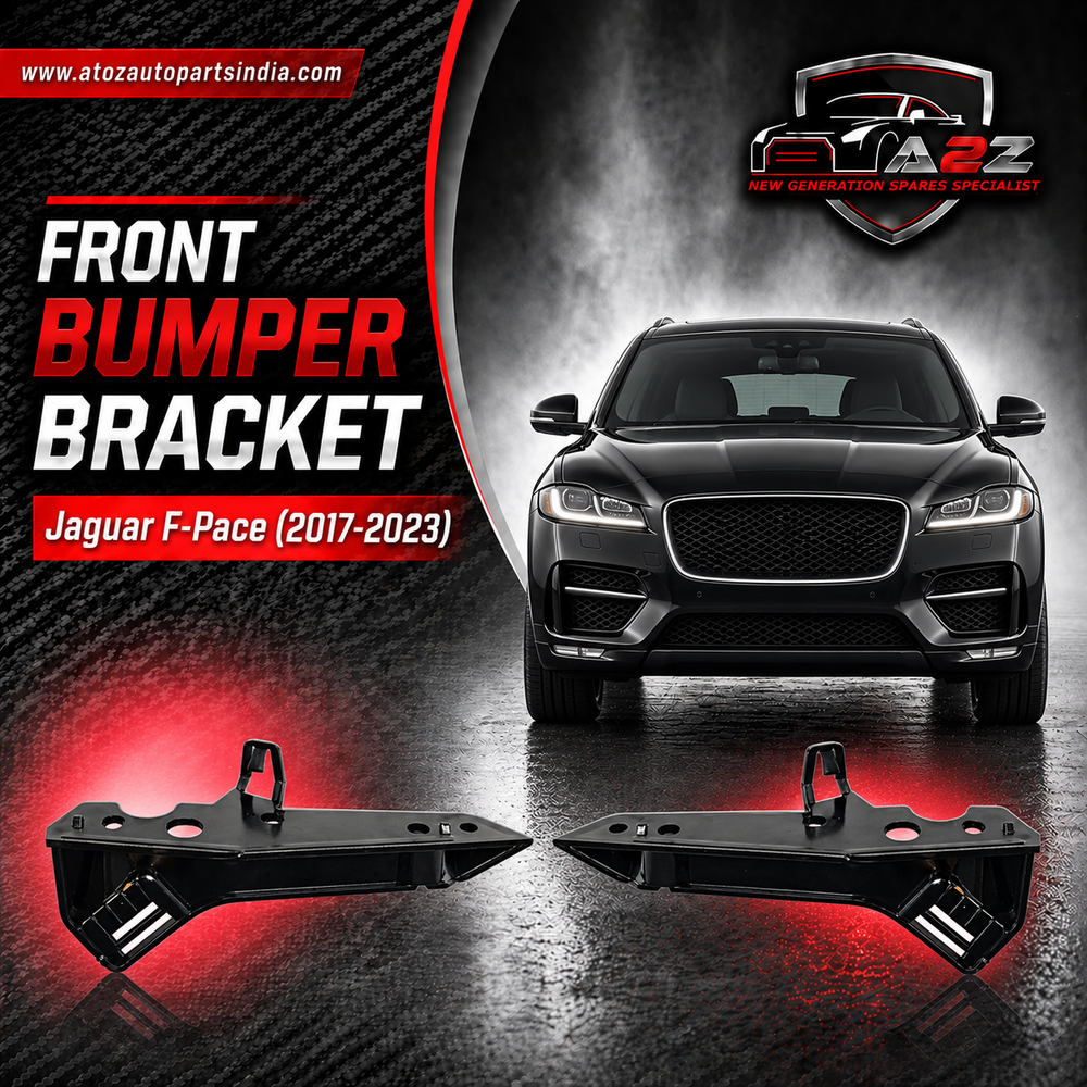 Front Bumper Bracket Left T4A6236 & Right T4A6235 Compatible With Jaguar F-Pace (2017-2023) Tag No.3653