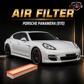 Air Filter 97011022001 & E1234L & LX3772 Compatible With PORSCHE PANAMERA (970) Tag 256