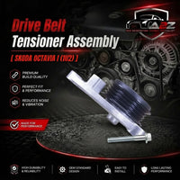 Belt Tensioner With Pulley 58260511 058260849 053903137B Compatible With SKODA OCTAVIA I (1U2)