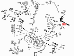 2114703994 Fuel Pump For Mercedes-Benz E-CLASS W211 Tag-F-42
