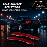 Rear Bumper Reflector Compatible With BMW 5 Series F10 2011-2013 Rear Bumper Reflector Left 63147203237 & Right 63147203238 Tag-RB-63