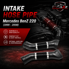 Intake Hose Pipe 1120943782 + 1120943682 Left & Right For Mercedes Benz W220 Tag-H-48