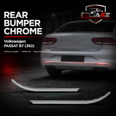 Rear Bumper Chrome Left 3AD807459 Right 3AD807460 Compatible With Volkswagen PASSAT B7 (362) Tag No.160