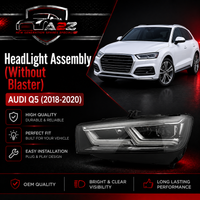Headlight Headlamp Left & Right 80A941034A 80A941773A 80A941773H (Without Blaster) Compatible With AUDI Q5 (2018-2020) No.165