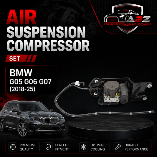 Air Suspension Compressor 37206896476 Compatible With BMW G05 G06 G07 (2018-25)
