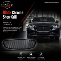 Black Chrome Show Grill Compatible With Jaguar XJL (2016-19)