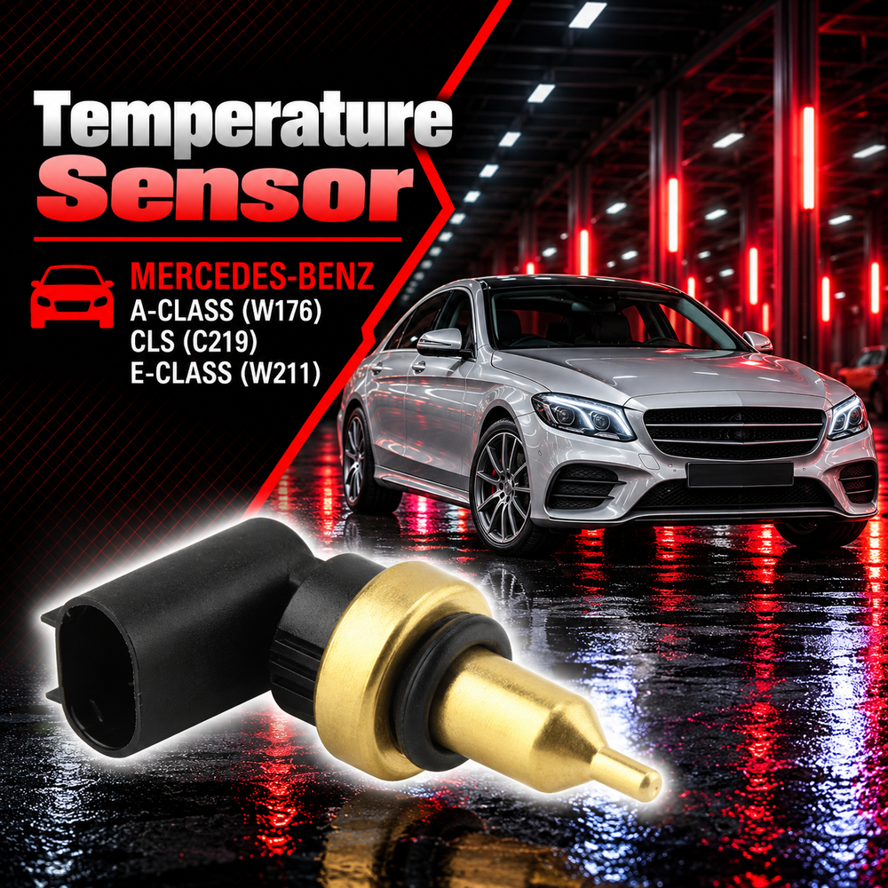 Temperature Senser 0009050600 0041539728 0999053700 Compatible With MERCEDES-BENZ A-CLASS (W176) & CLS (C219) & E-CLASS (W211)