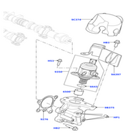 High Pressure Fuel Pump LR025599 LR030860 Compatible With LAND ROVER Range Rover Evoque L538 & VOLVO V70 XC60 S60