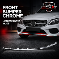 Front Bumper Chrome 2058850323 Compatible With Mercedes Benz C CLASS W205 Tag No.257