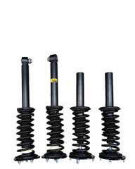 Front & Rear Air To Manual Suspension Conversion Kit (Set Of 4) 4H0616039AK 4H0616039AB 4H0616039AD 4H0616001M 4H0616001N 4H0616001C 4H0616001AC Compatible With Audi A8 4H (2010-2018)