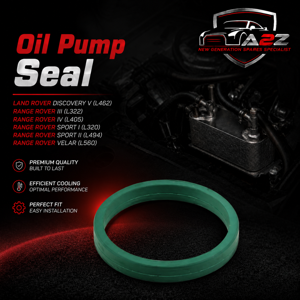 Oil Pump Seal LR0011205 Compatible With LAND ROVER DISCOVERY V (L462) RANGE ROVER III (L322) RANGE ROVER IV (L405) RANGE ROVER SPORT I (L320) RANGE ROVER SPORT II (L494) RANGE ROVER VELAR (L560)