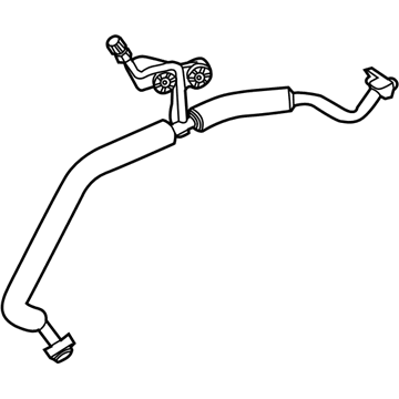 Hose Pipe 64509181832 Compatible With BMW 5' Series E60 LCI /E61 LCI