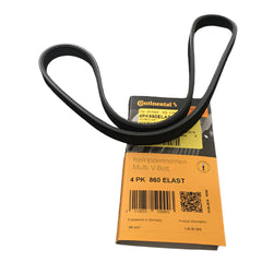 Elast Multi Rib Belt 4PK860 ELAST 11287792851 64557792851 Compatible With BMW 5 (E60) (CONTINENTAL)