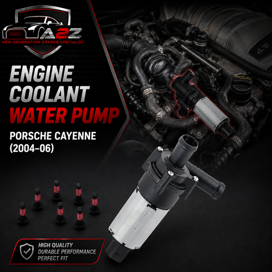 Engine Coolant Water Pump 95510656101 95510656100 Compatible With Porsche Cayenne (9PA) 3.2L V6 (2004–06) Porsche Cayenne (957) 3.6L V6 (2007–10)