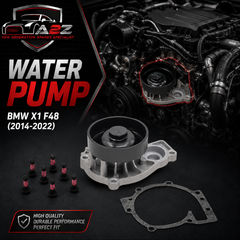 Water Pump 11518601366 11518623574 11518623576 Compatible With BMW X1 F48 Tag-W-46