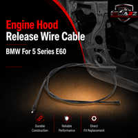 Engine Hood Release Wire Cable 51237184454 51234419130 51237034259 51237034260 Compatible With BMW For 5 Series E60