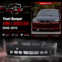 Front Bumper 51117111740 Compatible With BMW 5 SERIES E60 2006-2010 Tag No.413