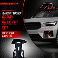 Headlight Washer Spray Bracket Set Left 31690935 & Right 31690939 Compatible With Volvo XC40 (2023-25)