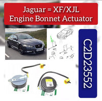 Engine Hood Airbag/Engine Bonnet Actuator C2D23552 Compatible With Jaguar XF I (X250) For XJL