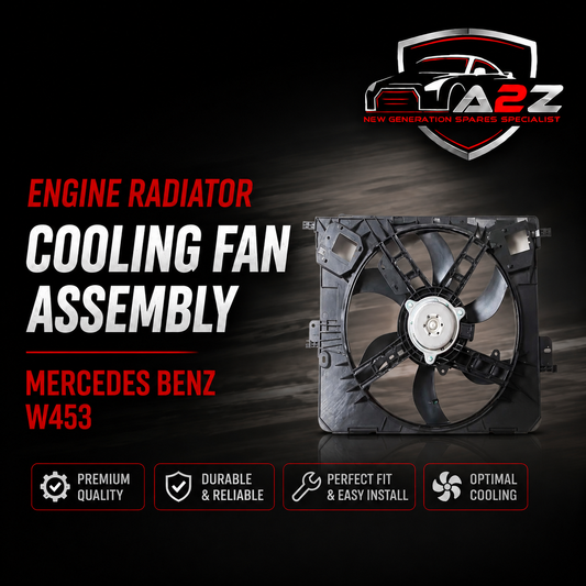 Engine Radiator Cooling Fan Assembly 4539064300 Compatible With Mercedes Benz W453