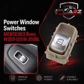 Beige Window Switch 2059051513 2057371000 2229051904 2229052203 Compatible With MERCEDES Benz C-CLASS W205 Tag-SW-43