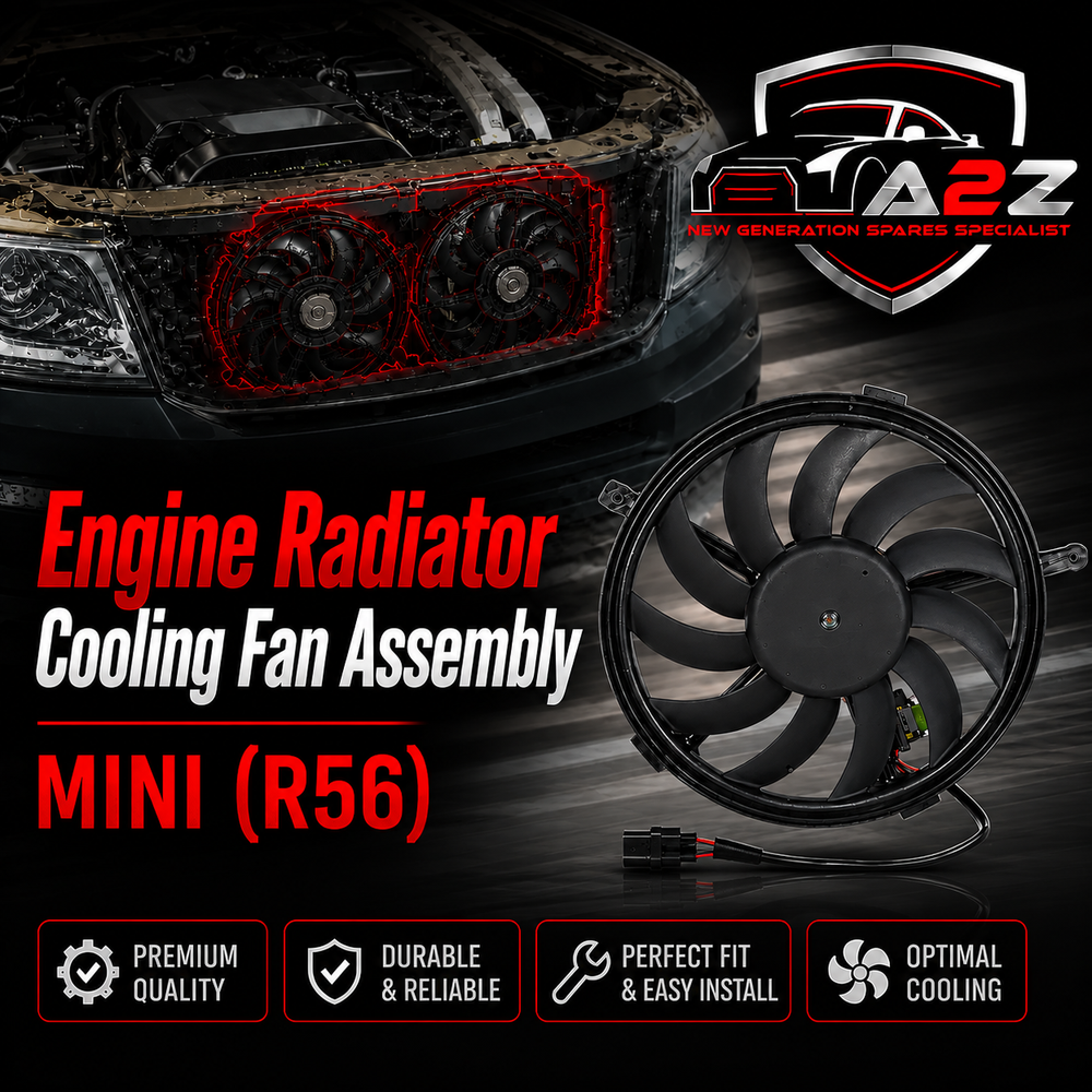 Engine Radiator Cooling Fan Assembly 17422752632 Compatible With MINI (R56)