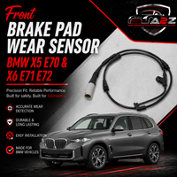 Front Brake Pad Wear Sensor 34356789501 Compatible With BMW X5 E70 & X6 E71 E72