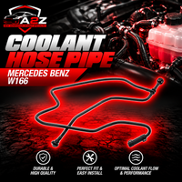 Coolant Hose Pipe 1665001391 Compatible With Mercedes Benz W166 Tag No.586