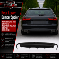 Rear Lower Bumper Spoiler 4GD807521A Compatible With AUDI A6 C7 (4G2, 4GC) | A6 / S6 & A6 C7 Avant (4G5, 4GD) | A6 / S6 (2011-2018) Tag No.206B